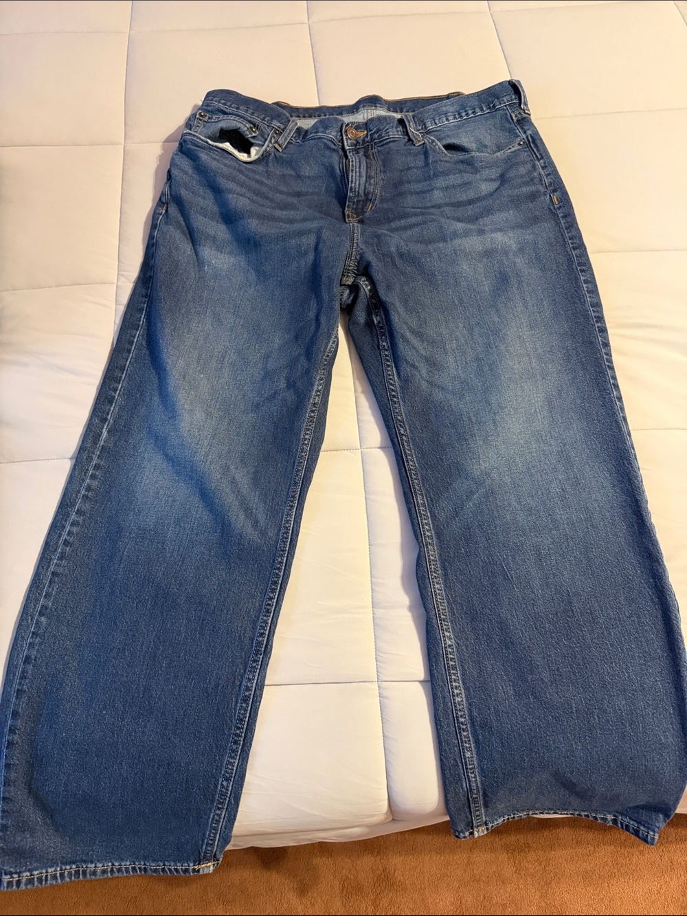 Old Navy Men’s Relaxed Straight Blue Denim Jeans
